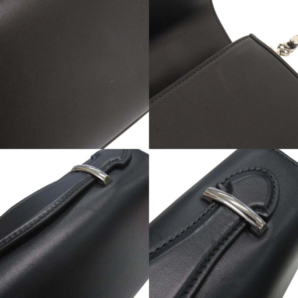 GUCCI Black Leather Shoulder Bag - Picture 10 of 10